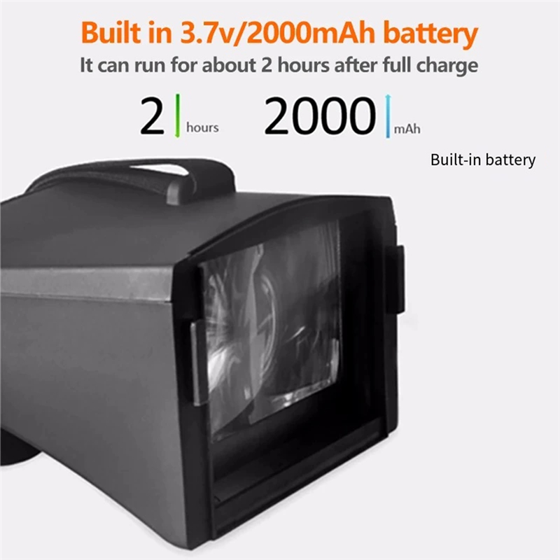 Fpv Goggles Headset - A37T-EV800D For RC Drone And Model
