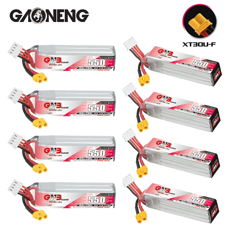 Dron Rc Quadcopter - GNB HV 11.4V 550mAh 100C/200C Lipo