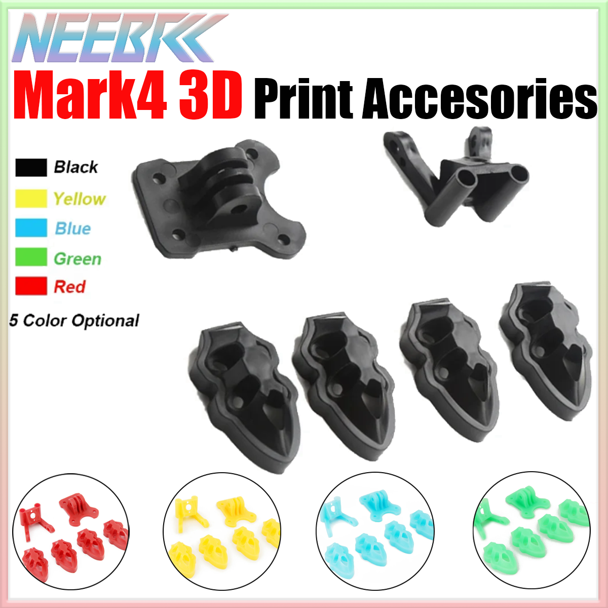 3D Printed Drone Part - Neebrc RC Quadcopter FPV Drone 3D