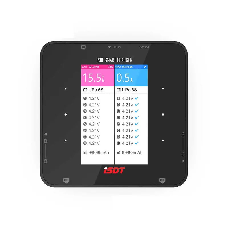 Drone Rc Signal - ISDT P30 Dual Balance Charger Signal
