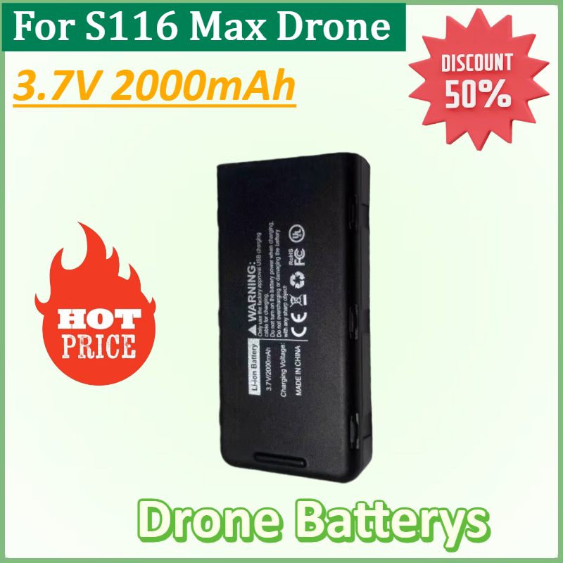 Drone Rc S116 - New S116 3.7V 2000mAh Intelligent Flight