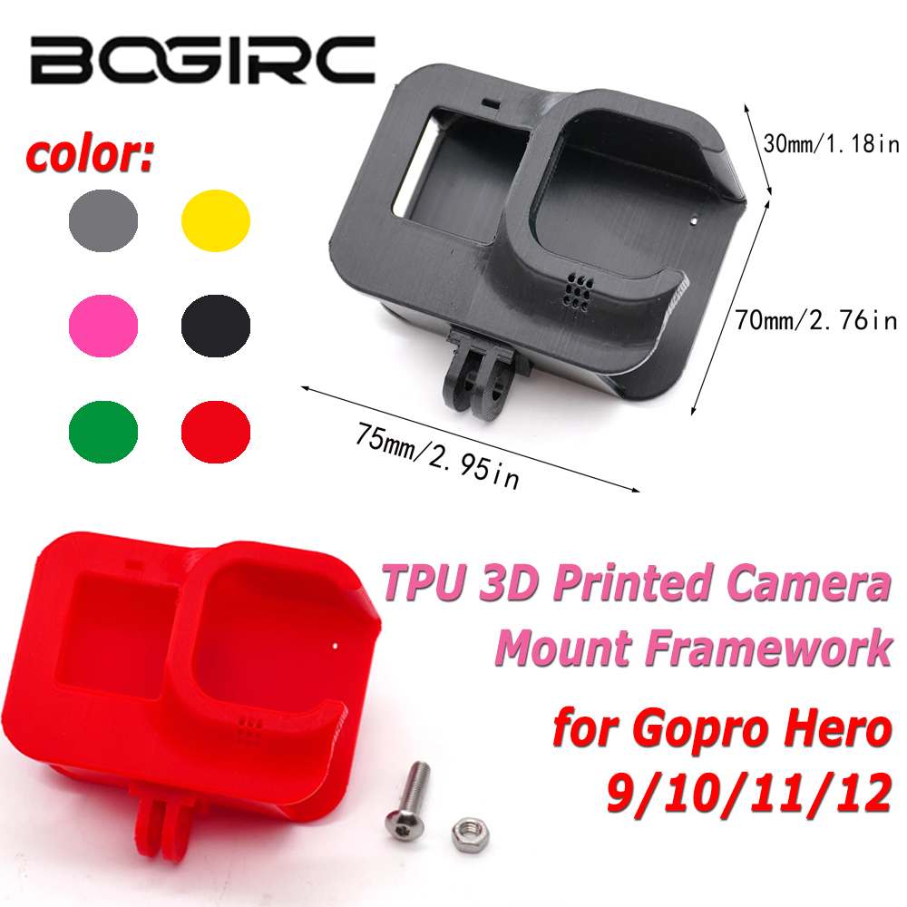 BOGIRC Gopro TPU 3D Printed Ad - 3D Printed Drone Part recensione e prezzo