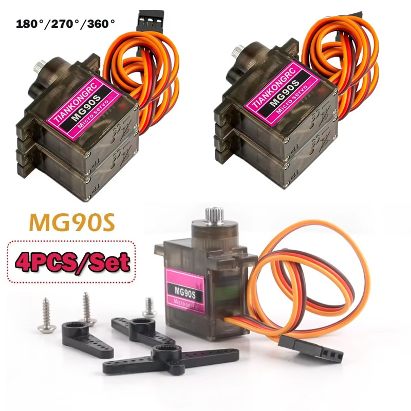 4PCS 9g MG90S All Metal Gear M - Drone Rc Parts recensione e prezzo