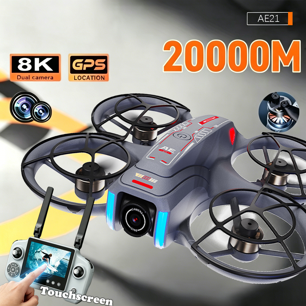 Upgrade AE21 Aerial Drone 8K H - Drone Rc Helicopter With Camera recensione e prezzo