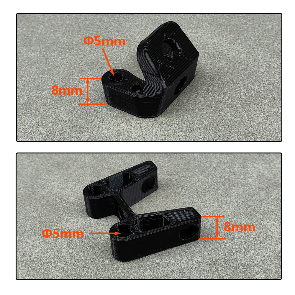 VTX Antenna Mount bracket T-sh - 3D Printed Drone Part recensione e prezzo