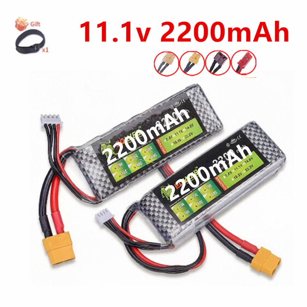 3S Lipo Battery 11.1V 2200mah  - Drone Rc Truck recensione e prezzo