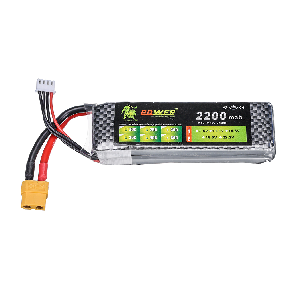 3S Lipo Battery 11.1V 2200mah  - Drone Rc Truck recensione e prezzo