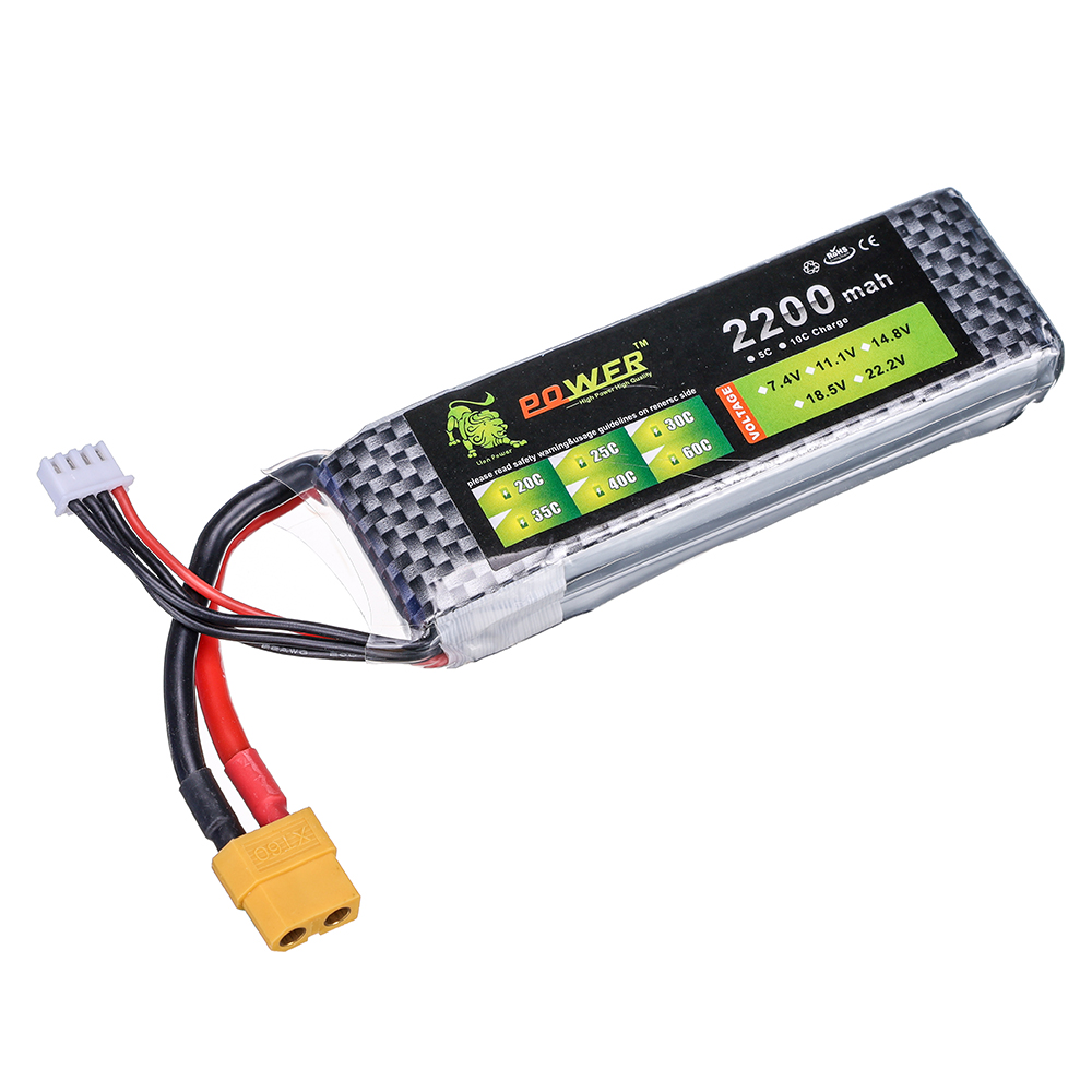 3S Lipo Battery 11.1V 2200mah  - Drone Rc Truck recensione e prezzo