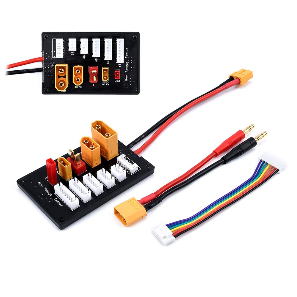 HOBBYMATE XT30 XT60 XT90 JST T - Lipo Parallel Charging Board recensione e prezzo