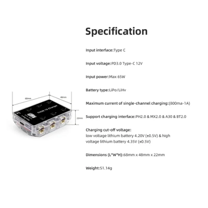 1S 6-way Parallel Charging Boa - Lipo Parallel Charging Board recensione e prezzo