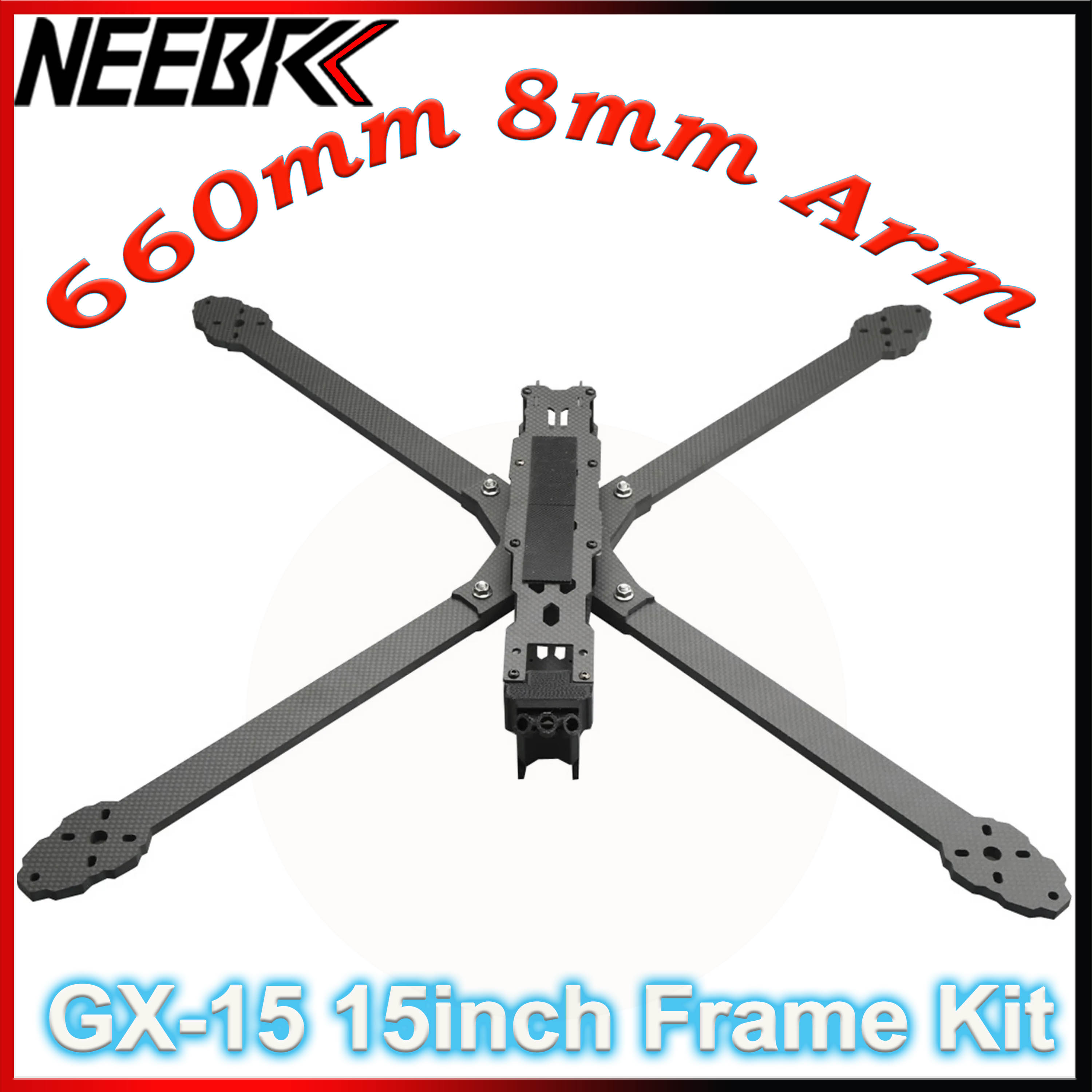 GX-15 15 Inch FPV Frame Kit 66 - Carbon Fiber Drone Arm recensione e prezzo