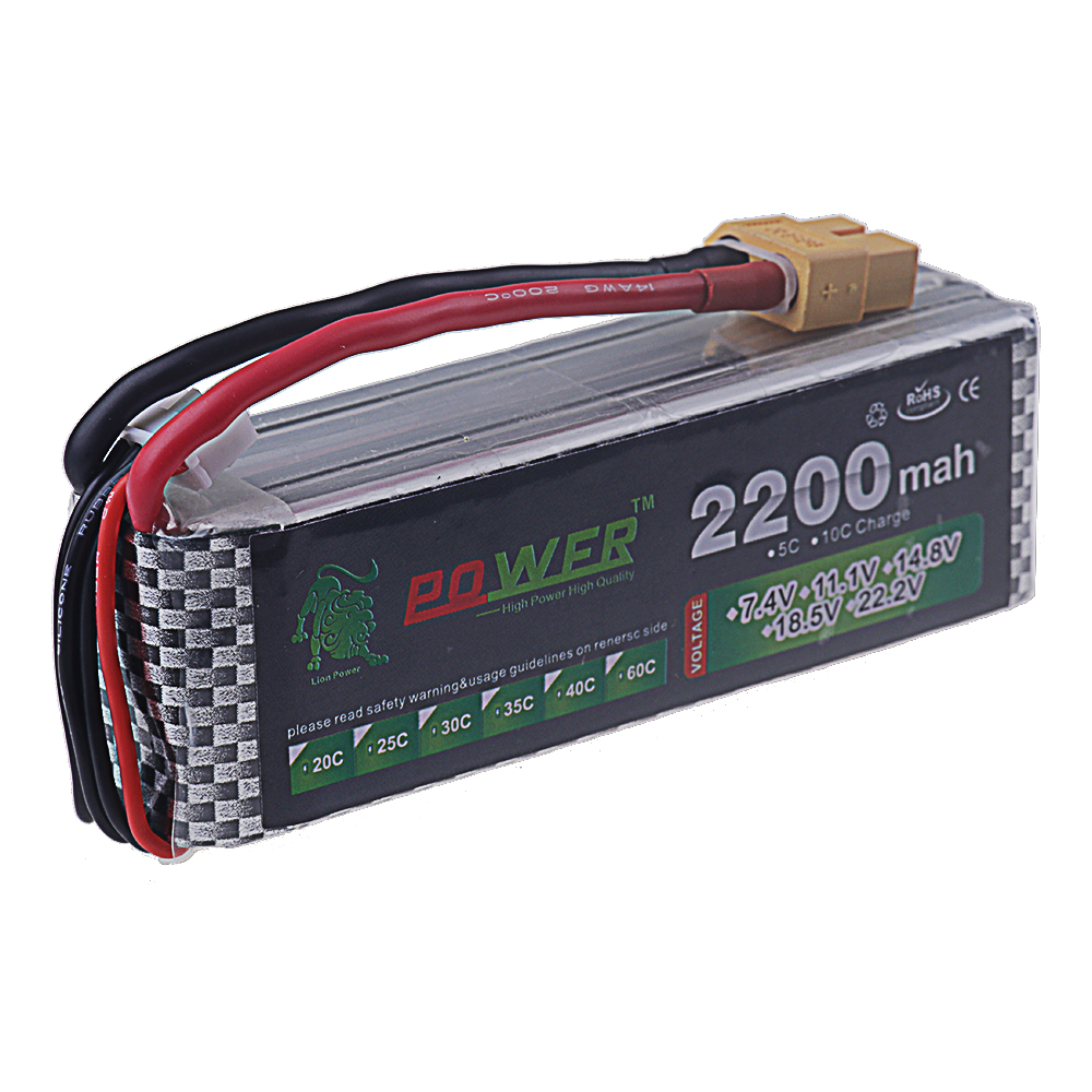 4S 2200mAh 60C 14.8V LiPo Batt - Drone Rc Truck recensione e prezzo
