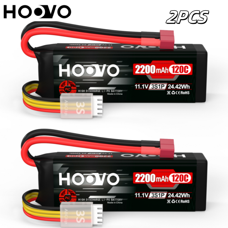 2Pcs HOOVO 11.1V 2200mAh RC Ba - Drone Rc Truck recensione e prezzo