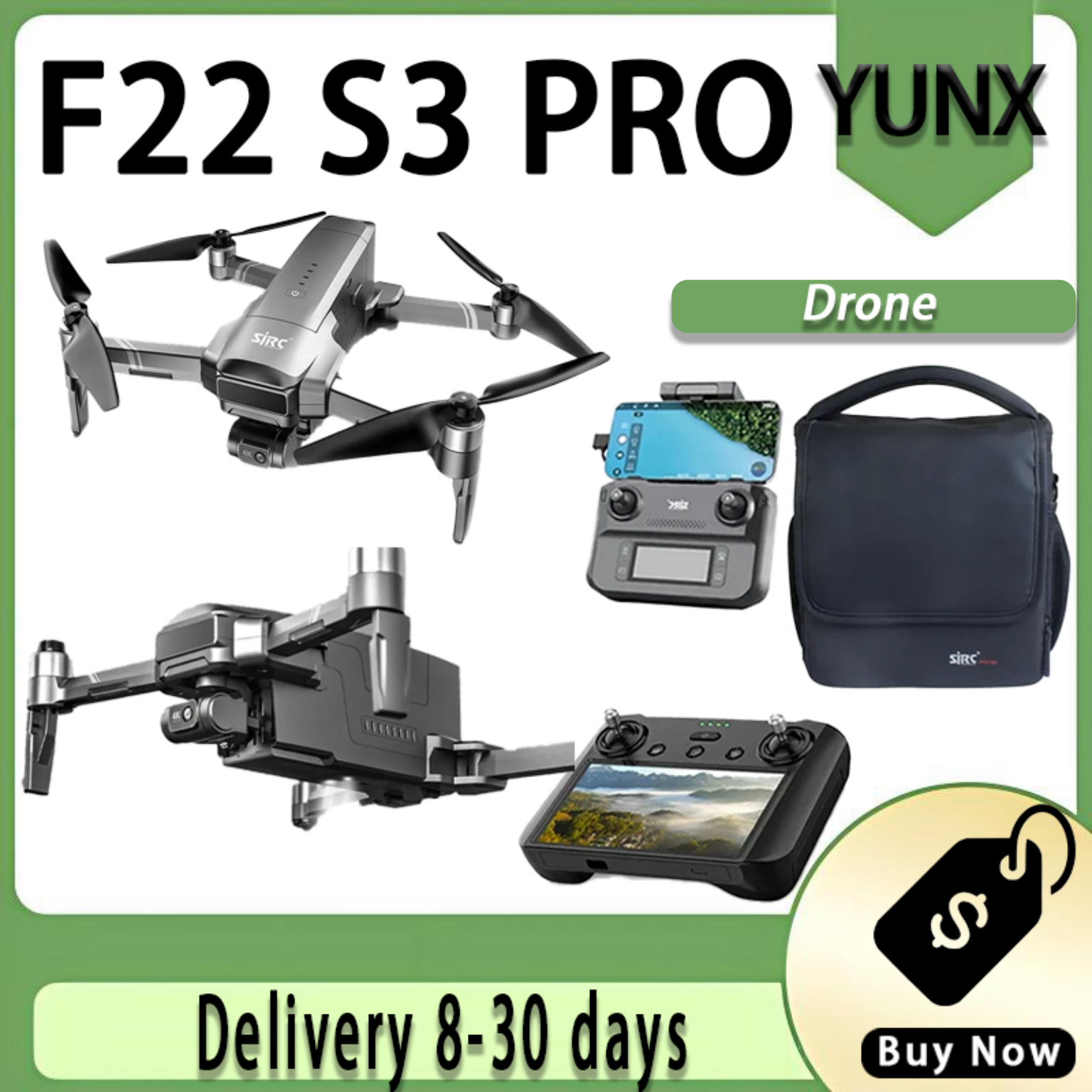 SJRC F22 S3 PRO Drone 4K HD Ca - Drone F22 Rc recensione e prezzo