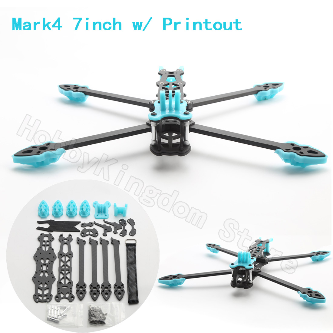 Mark4 7 inch FPV Drone Frame 2 - Carbon Fiber Drone Arm recensione e prezzo