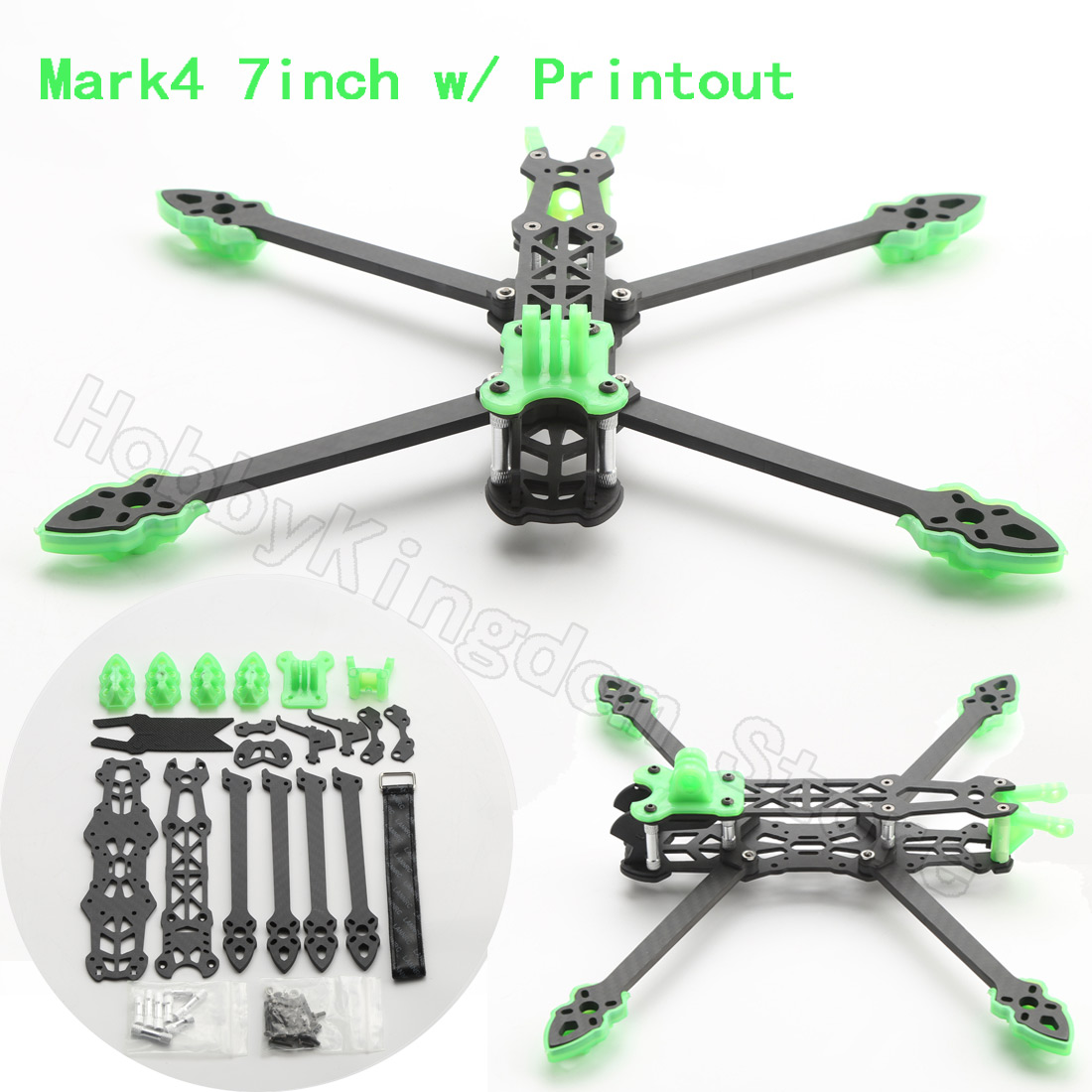 Mark4 7 inch FPV Drone Frame 2 - Carbon Fiber Drone Arm recensione e prezzo
