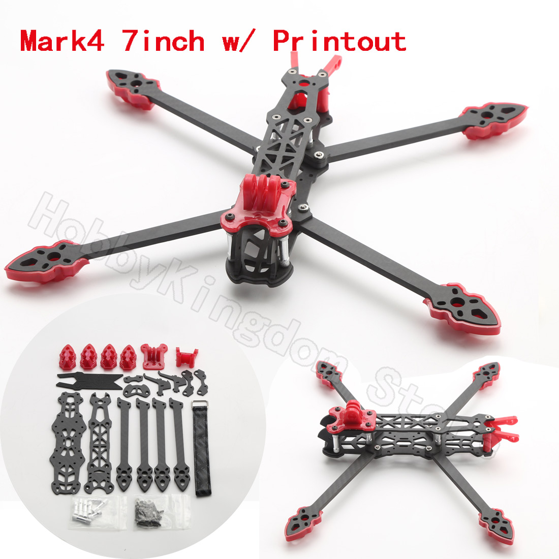Mark4 7 inch FPV Drone Frame 2 - Carbon Fiber Drone Arm recensione e prezzo
