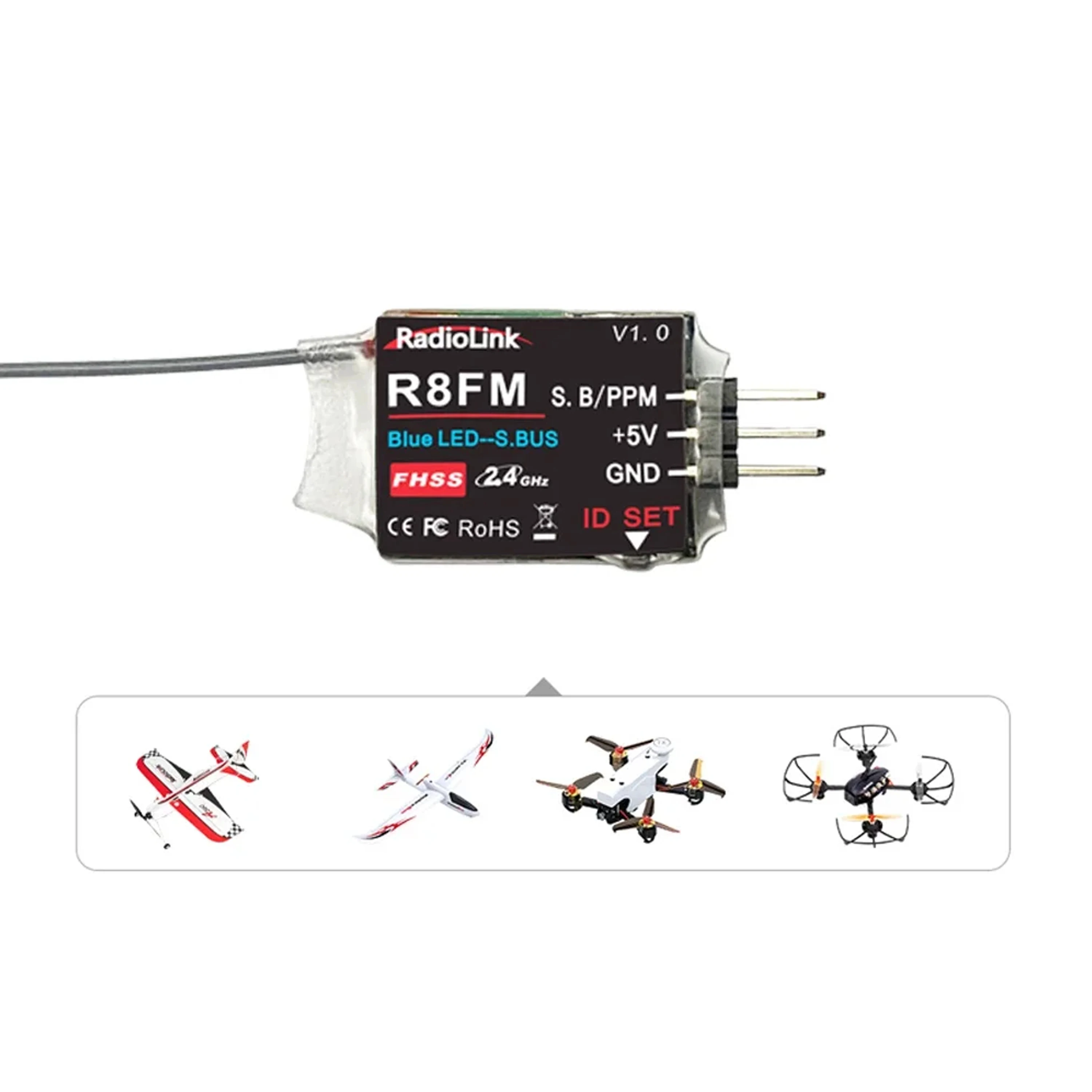 Radiolink R8FM 8 Channels 2.4G - Drone Rc Signal recensione e prezzo
