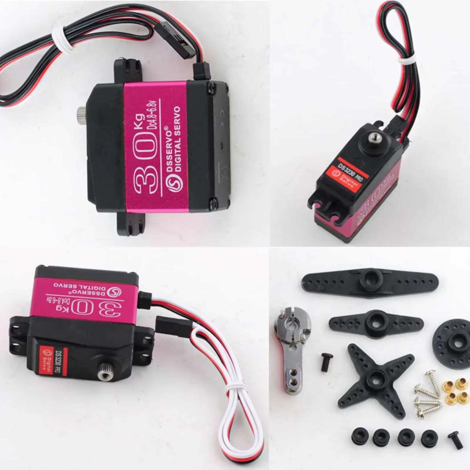 4Pcs DS3230PRO 30KG Digital Se - Drone Rc Car recensione e prezzo