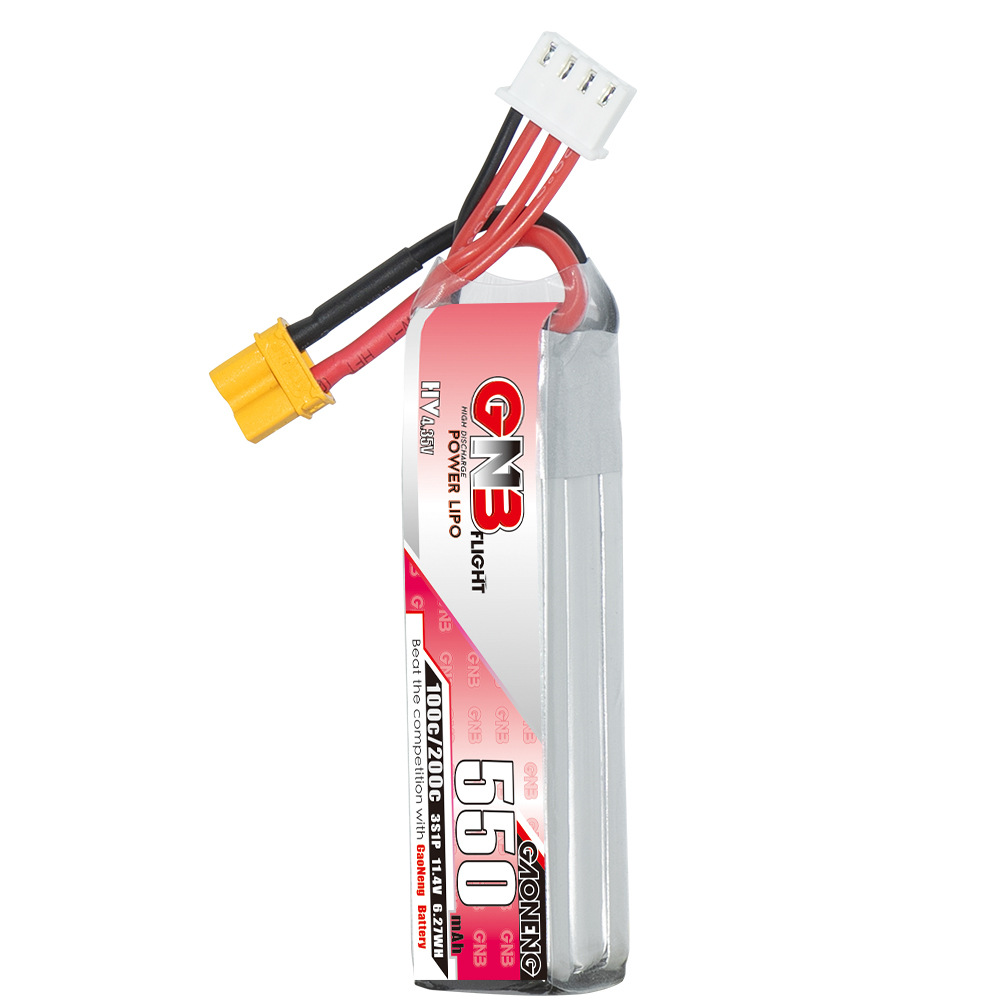 GNB HV 11.4V 550mAh 100C/200C  - Dron Rc Quadcopter recensione e prezzo