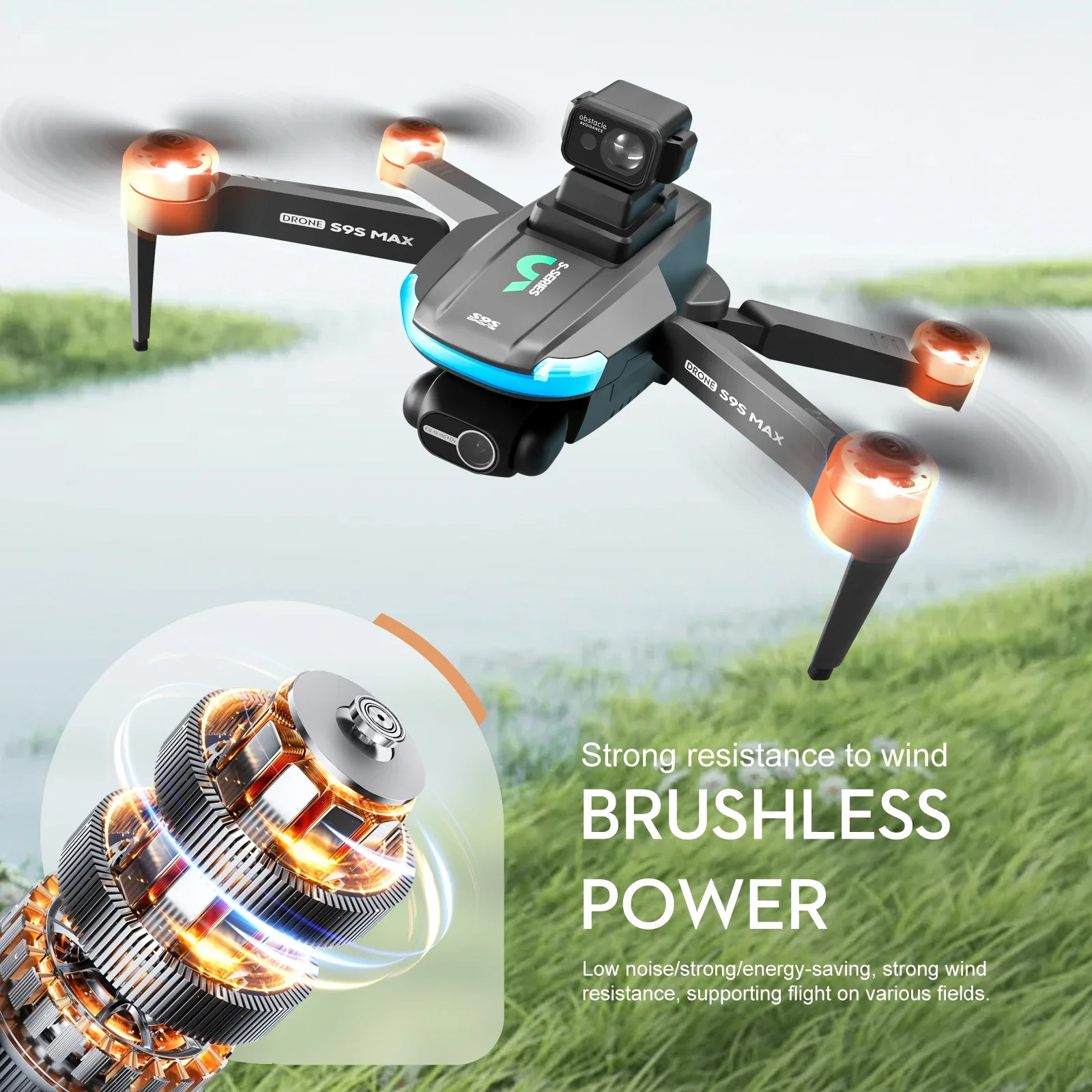 NEW S9S MAX MINI Drone 4K 2-Ax - Drone Rc Helicopter With Camera recensione e prezzo