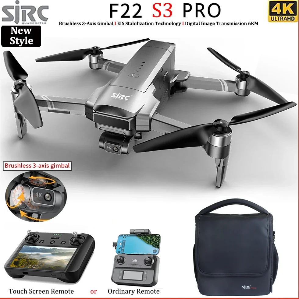 SJRC F22 S3 PRO Drone 4K Profe - Drone F22 Rc recensione e prezzo