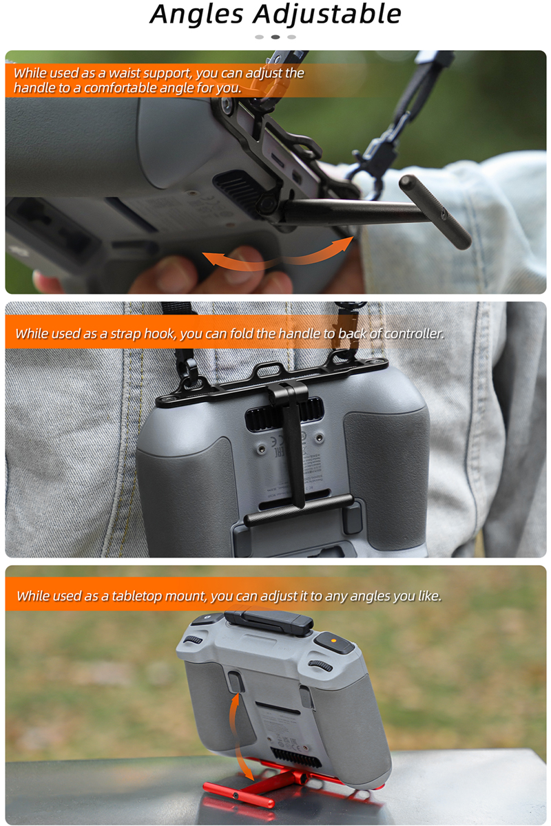 2in1 Handle Stand Bracket Neck - Drone Dji Rc 2 recensione e prezzo