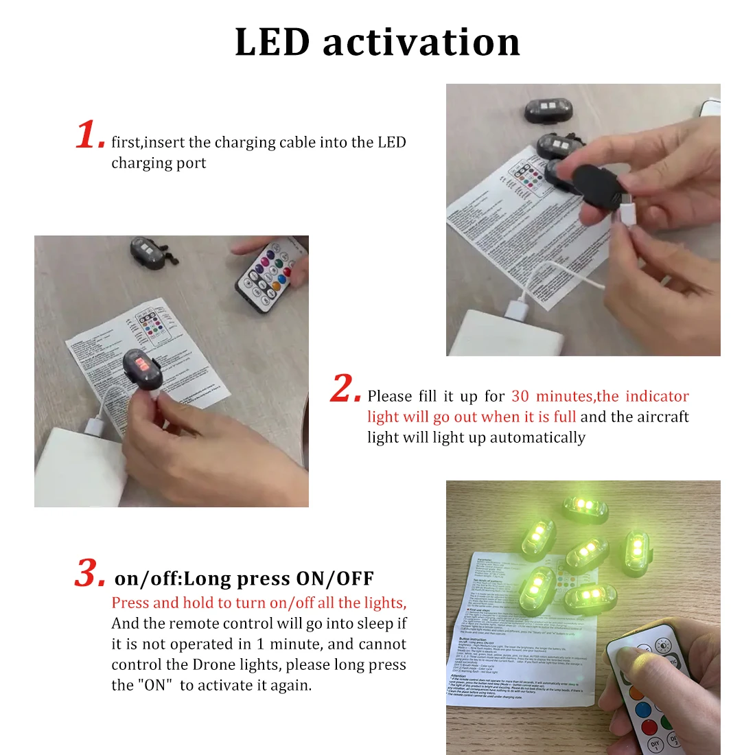 2/4/8Pcs Wireless Remote Contr - Drone Rc Signal recensione e prezzo
