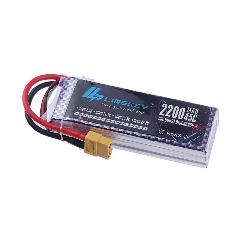 4S 2200mAh 45C~60C 14.8V LiPo  - Drone Rc Truck recensione e prezzo