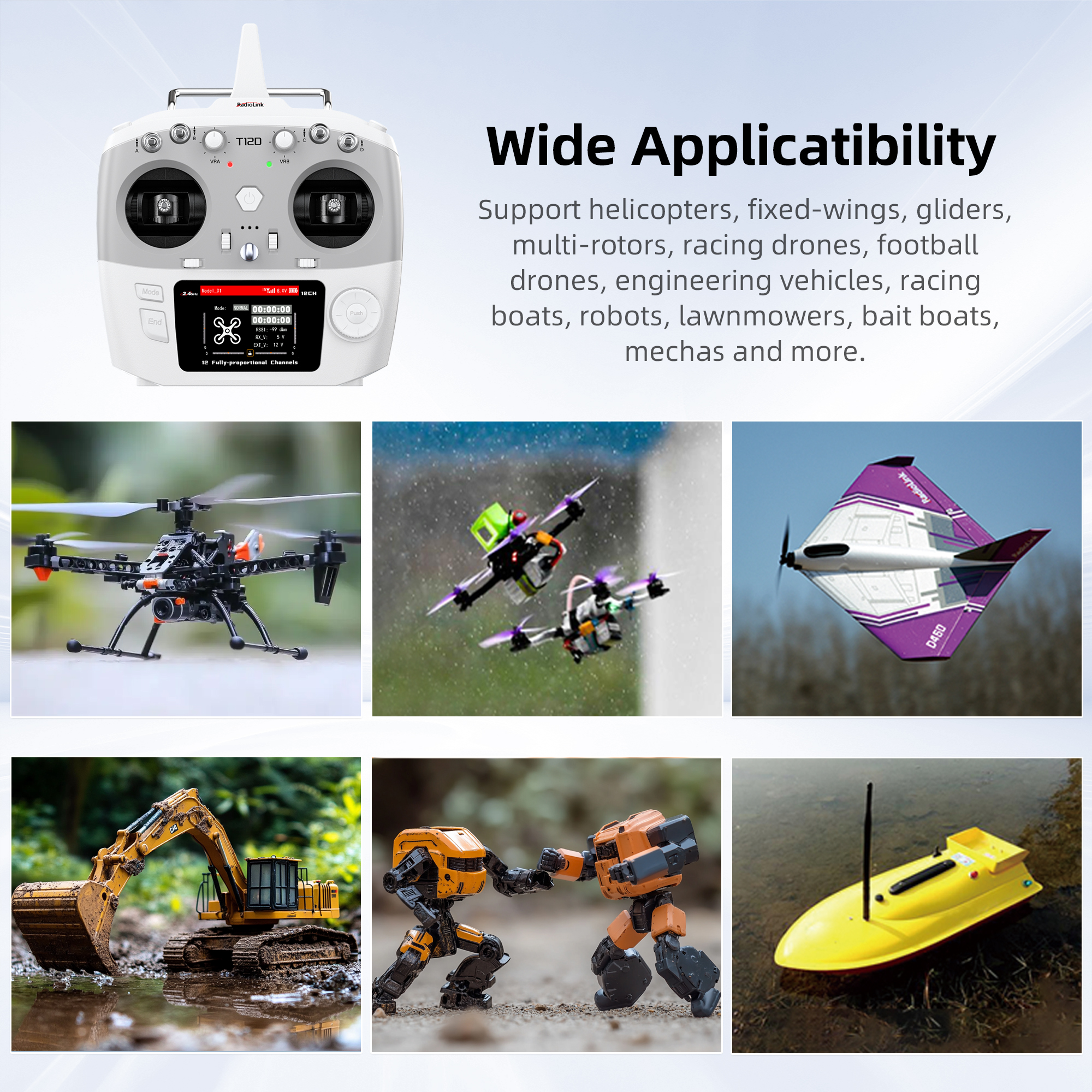 Radiolink T12D ELRS 12 Channel - Drone Rc Car recensione e prezzo