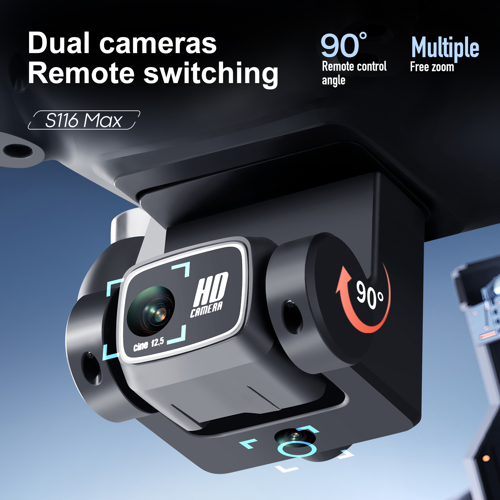 S116 Max Drone 4K Professional - Drone Rc S116 recensione e prezzo