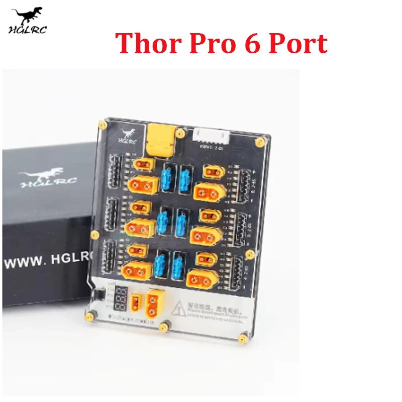 HGLRC Thor Pro 6 Ports Battery - Lipo Parallel Charging Board recensione e prezzo