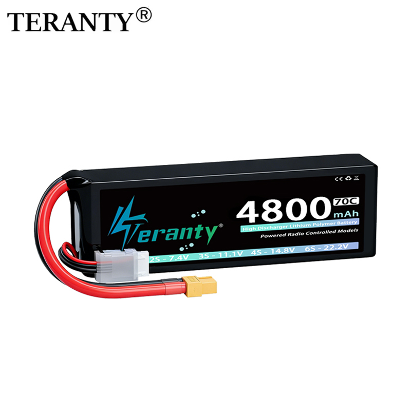TERANTY Lipo Battery 2S 4800mA - Drone Rc Truck recensione e prezzo