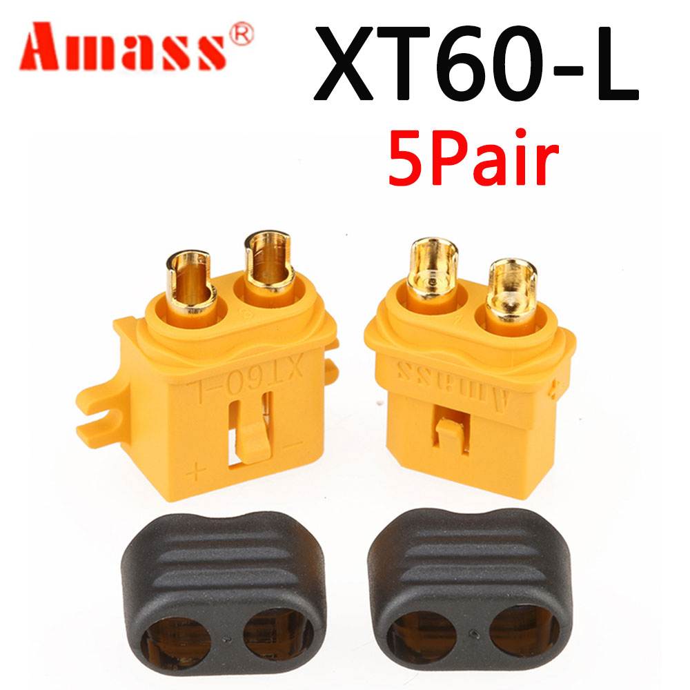 5Pair Amass XT60-L  XT60L Bull - Drone Rc Truck recensione e prezzo