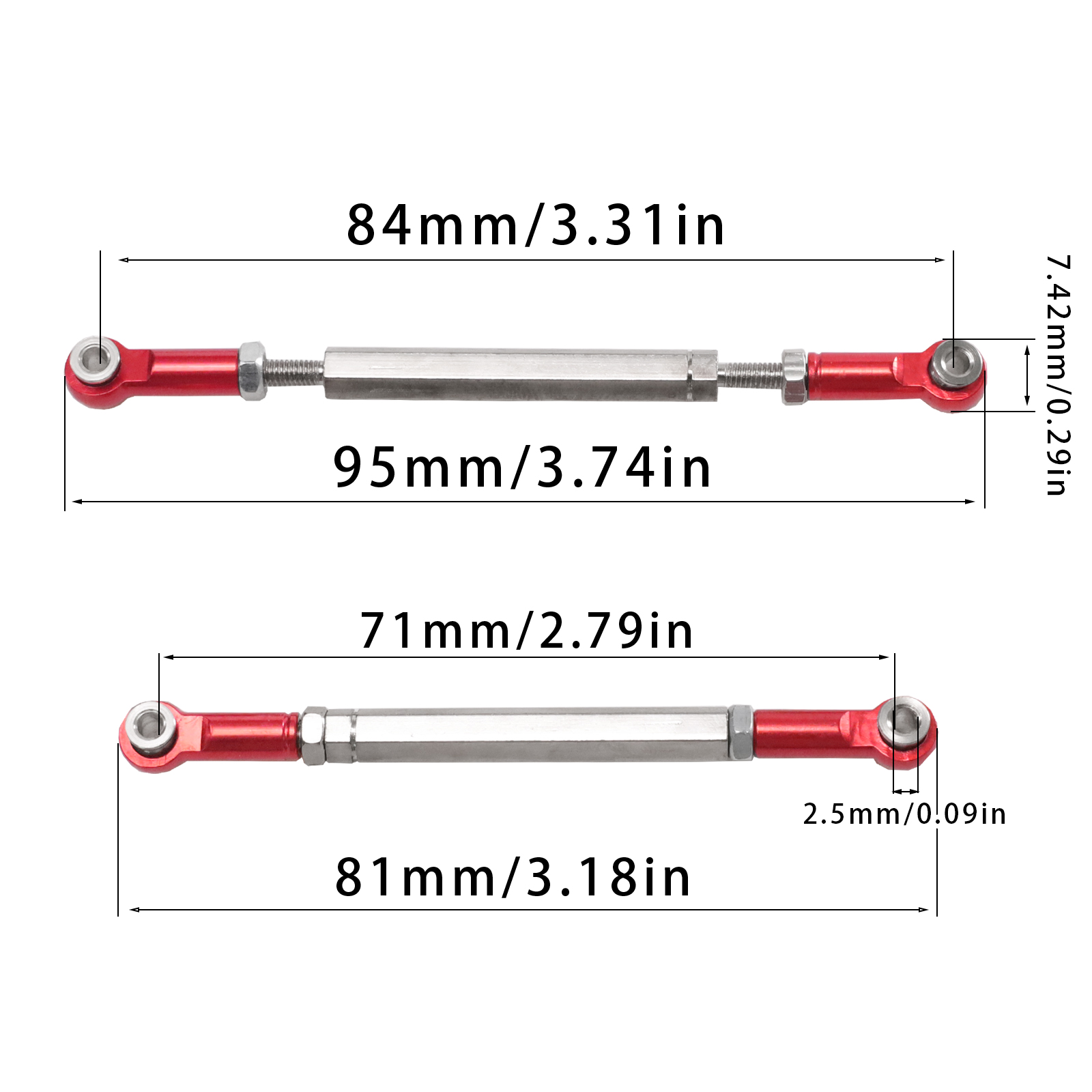 MN128 Suspension Tuning Kit 1/ - Rc Suspension Arm recensione e prezzo