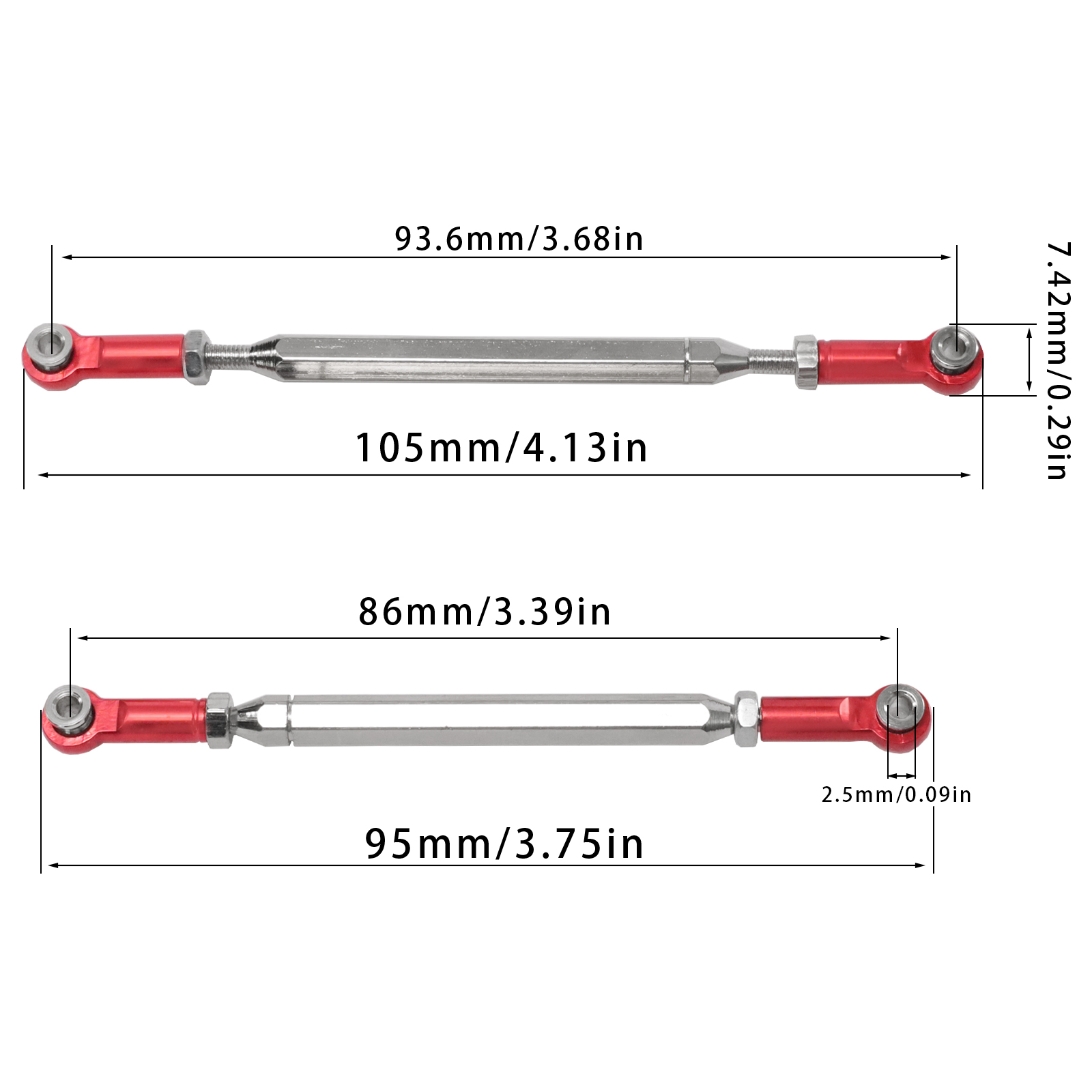 MN128 Suspension Tuning Kit 1/ - Rc Suspension Arm recensione e prezzo