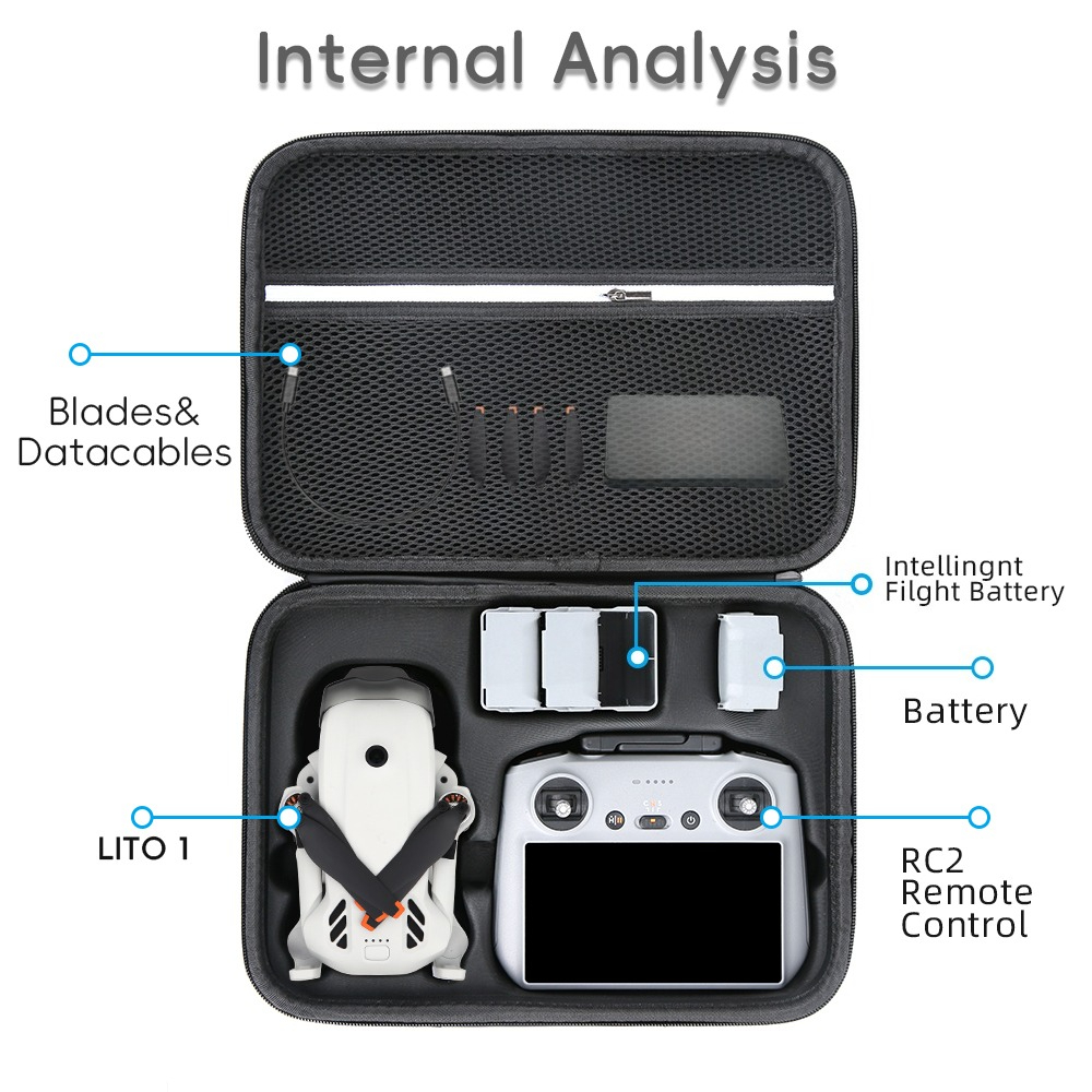 Portable Carrying Case For DJI - Drone Dji Rc N3 recensione e prezzo