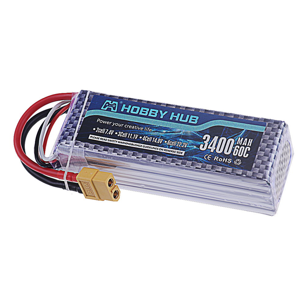 3S Lipo Battery 11.1V 3400mAh  - Drone Rc Truck recensione e prezzo