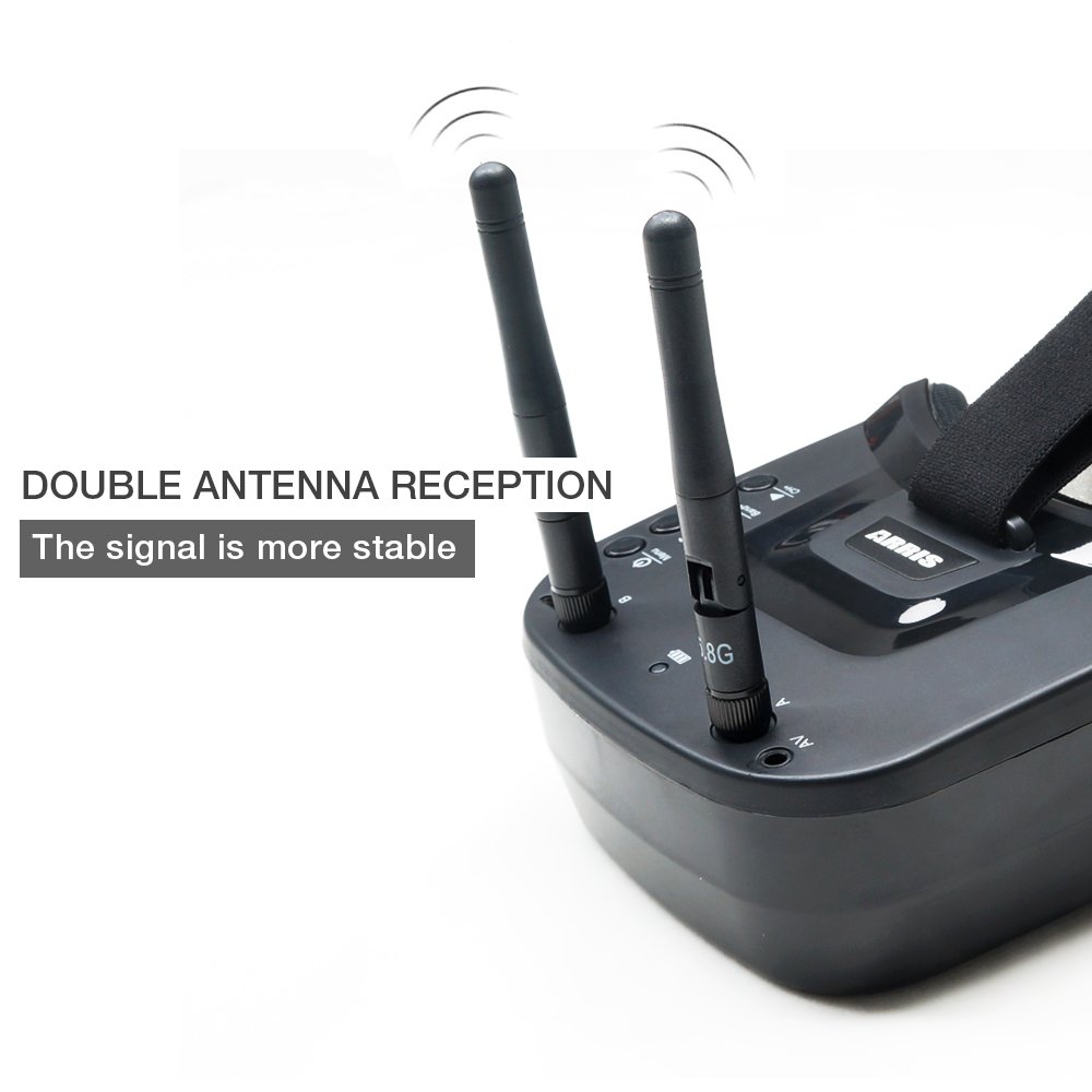 VR009 5.8G FPV Goggles 40CH 3  - Fpv Goggles Headset recensione e prezzo