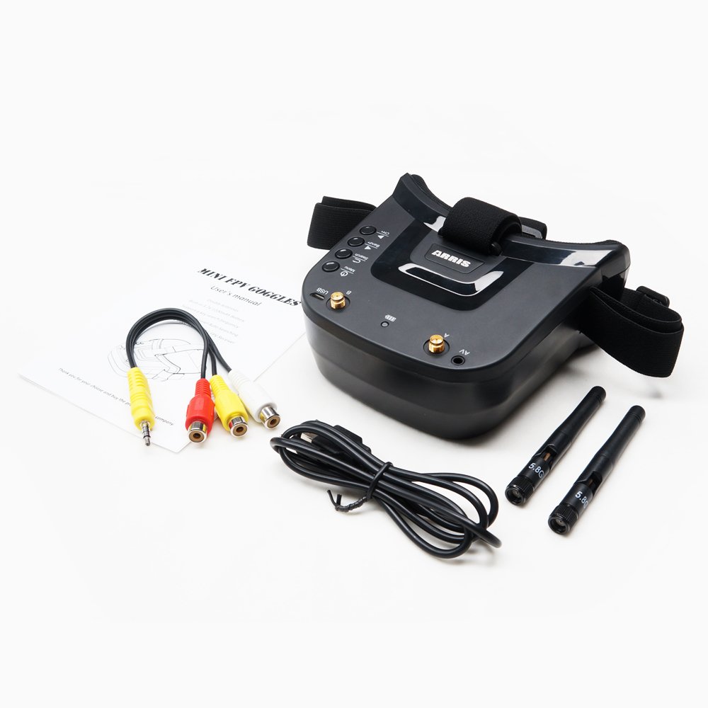 VR009 5.8G FPV Goggles 40CH 3  - Fpv Goggles Headset recensione e prezzo