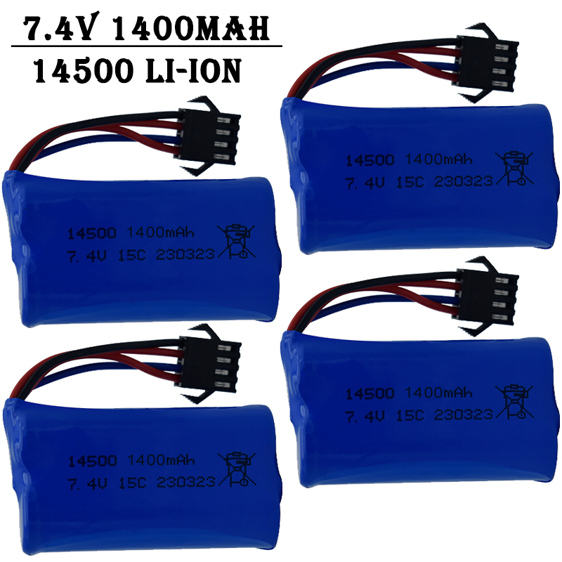 7.4V 1400mAh 14500 lithium-ion - Drone Rc Truck recensione e prezzo