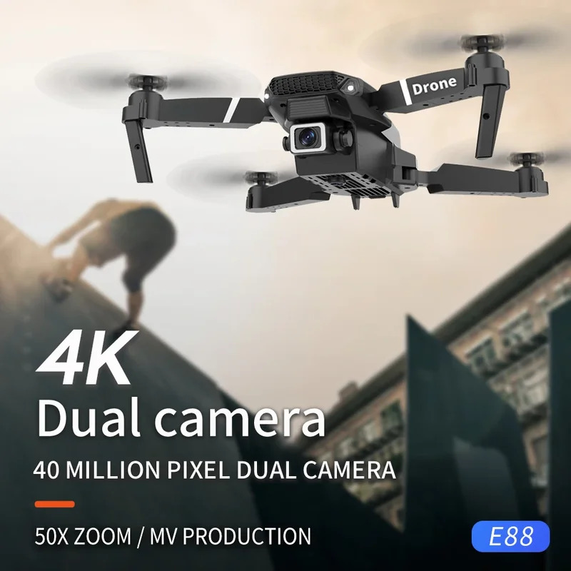 E88 ProIntelligent Folding Dro - Rc Drone E88 recensione e prezzo