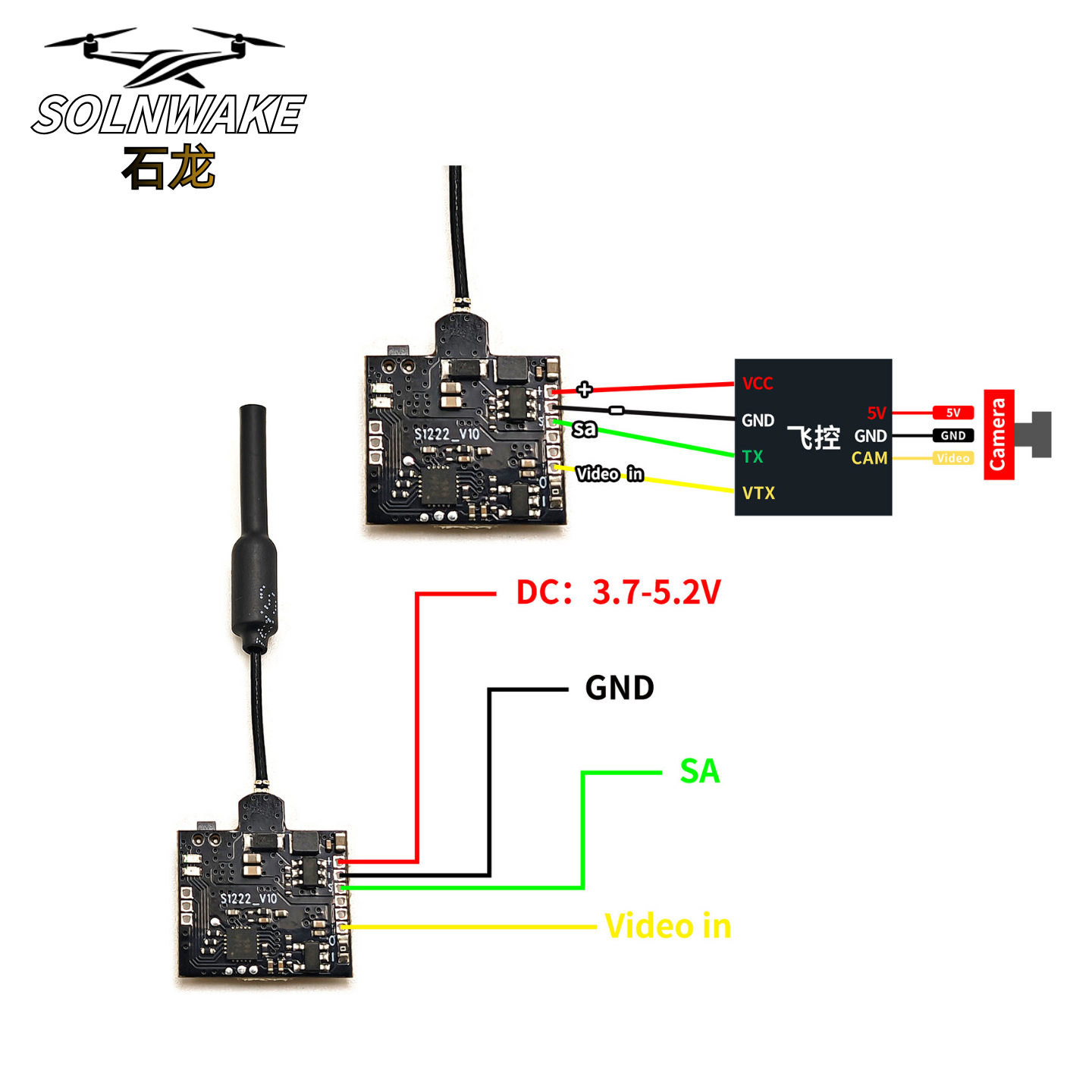SLONWAKE Nano 5.8G 48CH 200mW  - Drone Rc Remote recensione e prezzo