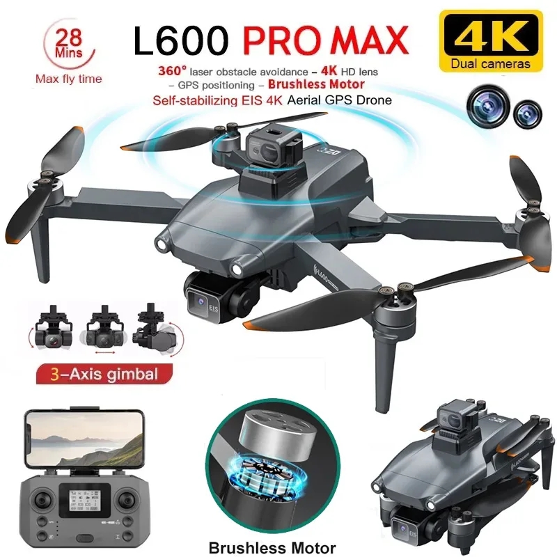 L600 PRO MAX GPS Drone Profess - Drone Rc Helicopter With Camera recensione e prezzo
