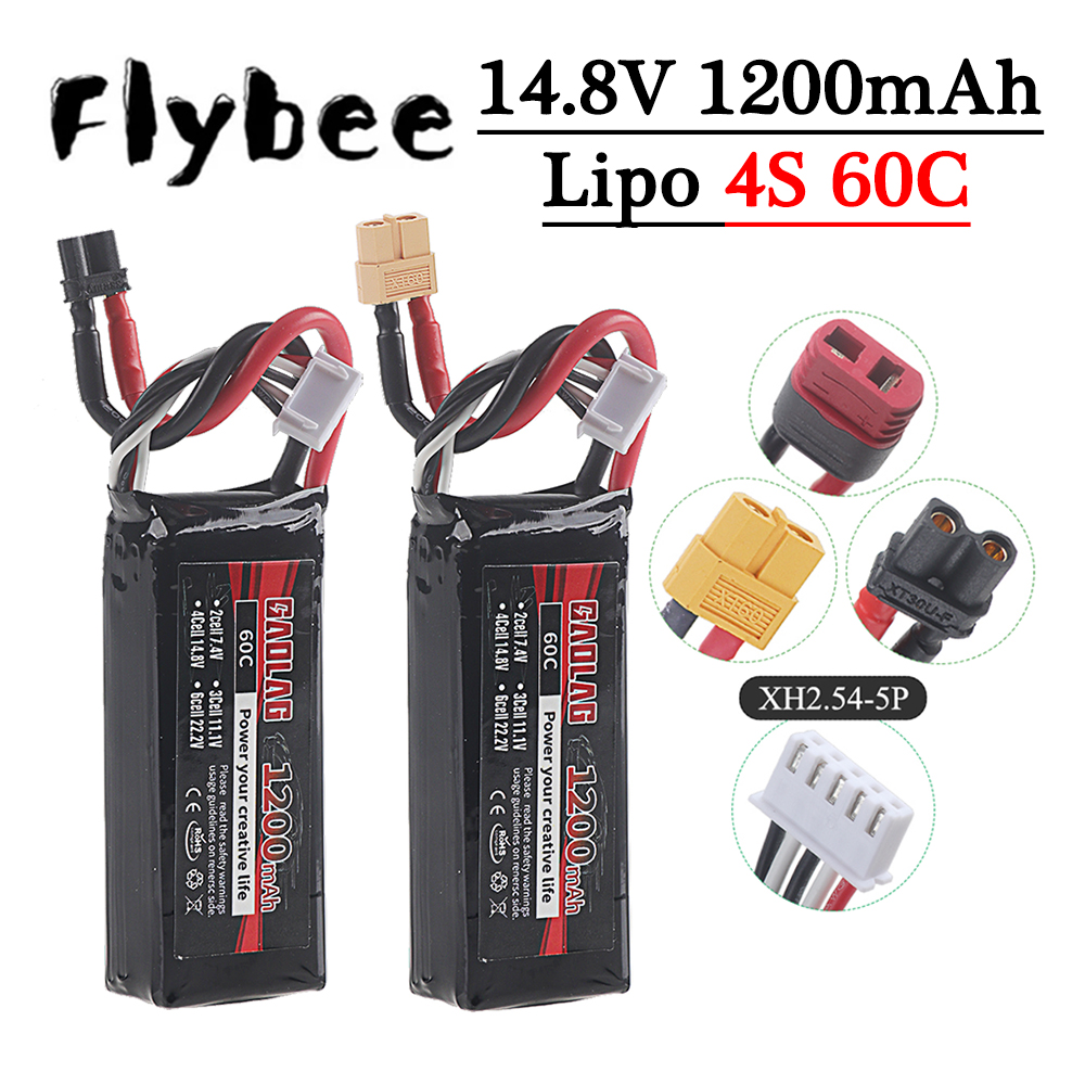 4S 14.8V 1200mAh 60C Lipo Batt - Drone Rc Truck recensione e prezzo