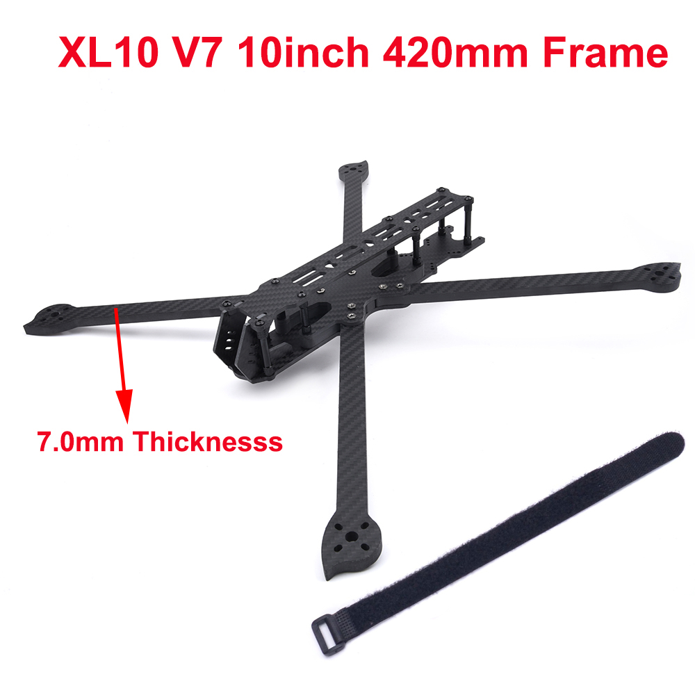 XL10 V7 10inch 420 420mm Wheel - Carbon Fiber Drone Arm recensione e prezzo