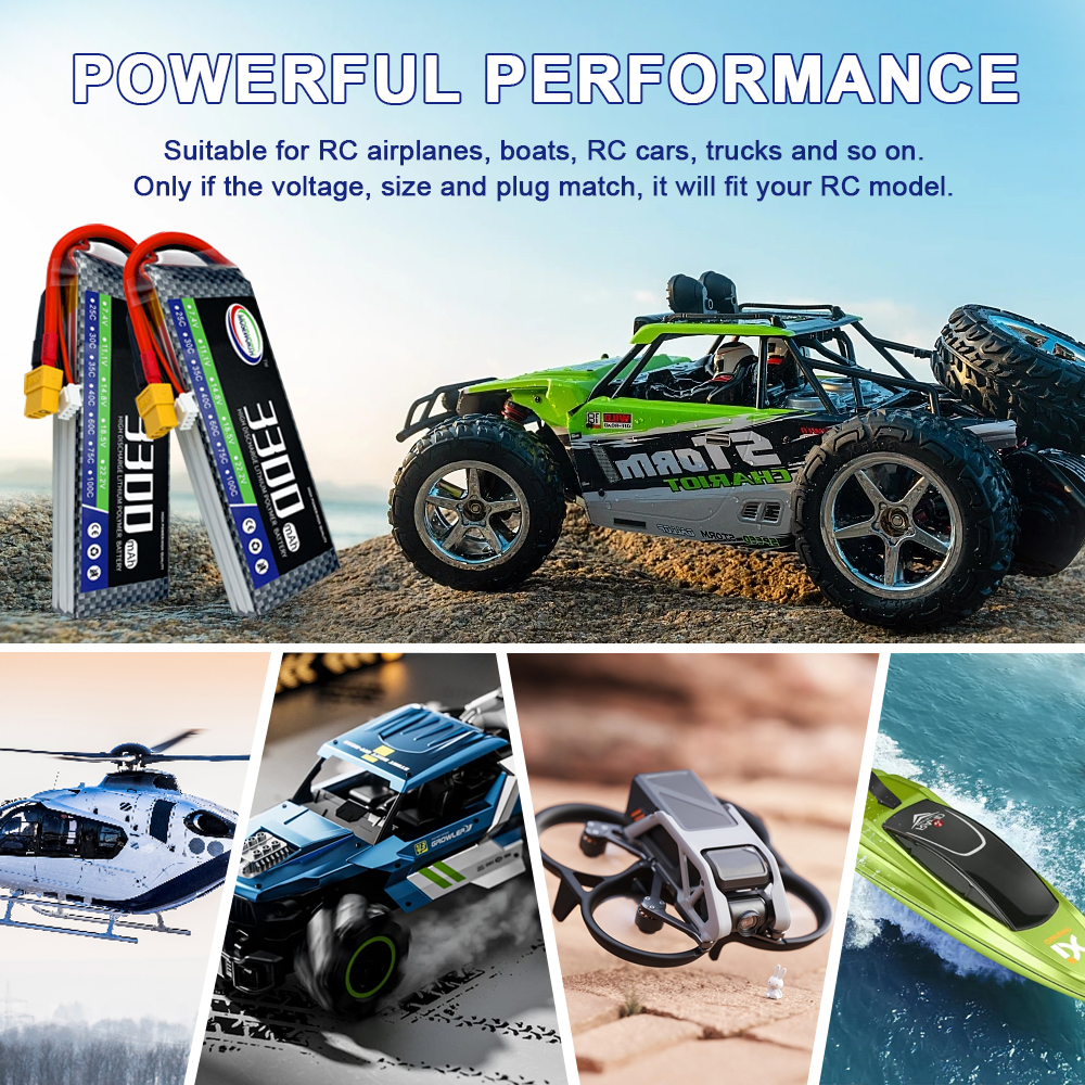 2S 3S 4S 5S 6S 1300mAh Lipo Ba - Drone Rc Truck recensione e prezzo