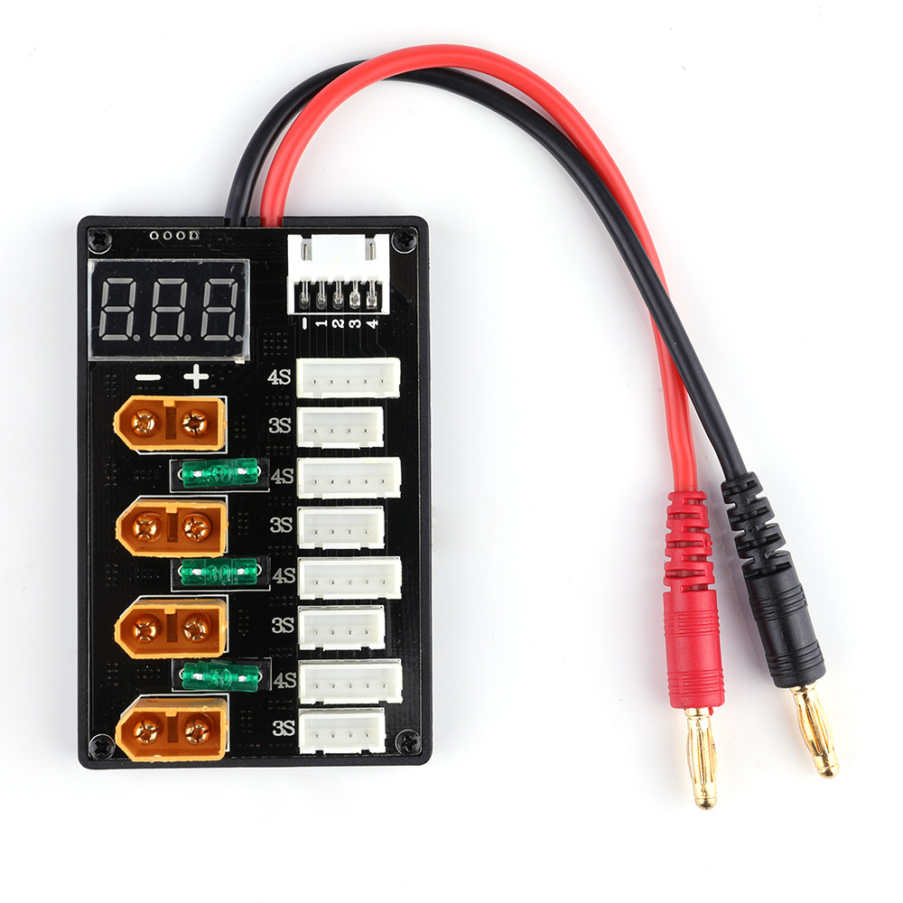 XT60 Plug 3S 4S Lipo Battery P - Lipo Parallel Charging Board recensione e prezzo