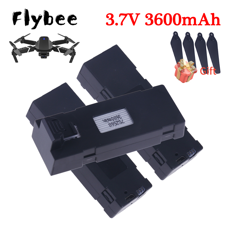3.7V 3600mAh Upgrade E88 Batte - Rc Drone E88 recensione e prezzo