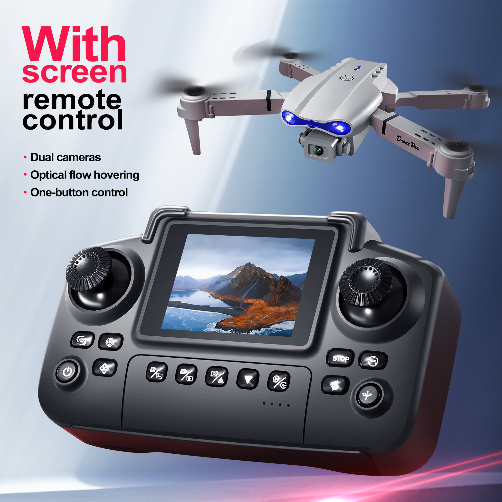 2025 New E88 E99 Upgraded Dron - Drone Rc Helicopter With Camera recensione e prezzo
